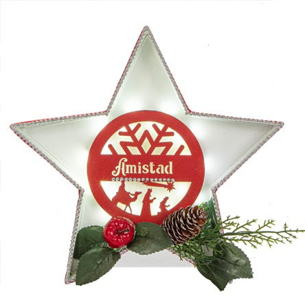 Adorno Estrella Navidad