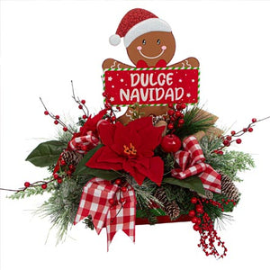 Arreglo Navideño Plata
