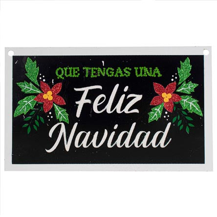 Letrero Feliz Navidad