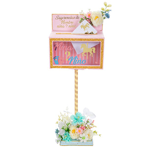Buzon Baby Shower Carrusel