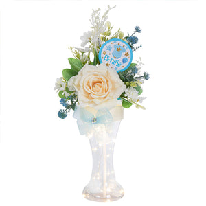 Arreglo Floral Azul