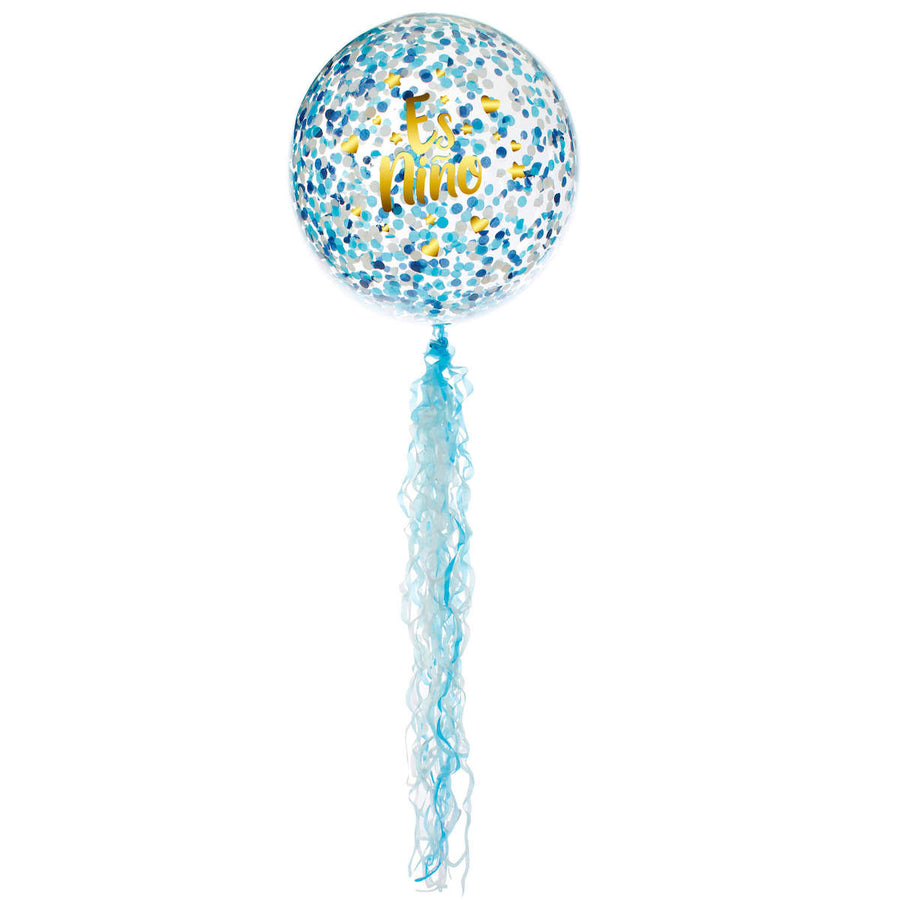 Art.10007 Kit Decorativo Globo Es Niño  1pz