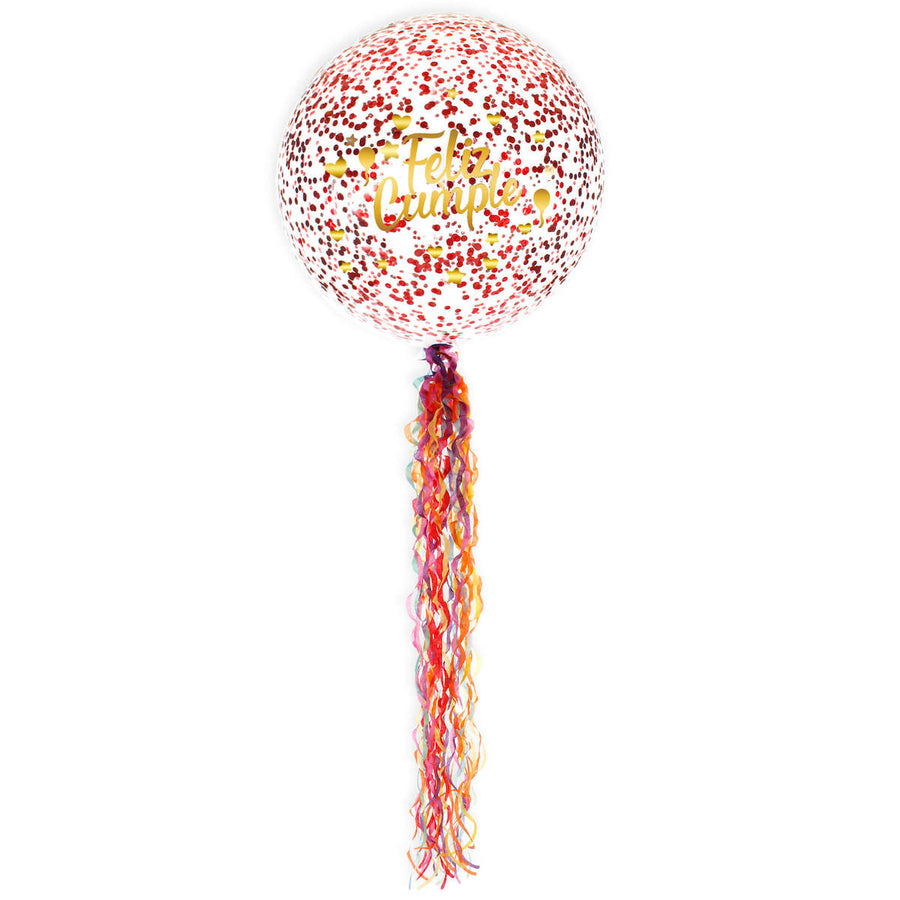Art.10008 Kit Globo Feliz Cumpleaños  1pz