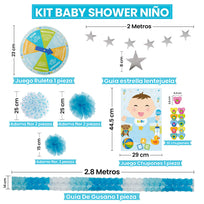 Art.10010 Kit Baby Shower Niña  1pz