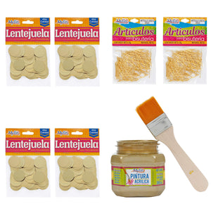 Art.10032 Material Para Letras/Números De Lentejuela  1pz