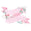 Fantasías Miguel Art.10211 Letrero Mi Bautizo 45x68cm 1pz Rosa