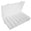 Fantasías Miguel Art.10236 Caja De Plástico Grande Con 28 Divisiones 5x35x22cm 1pz Transparente