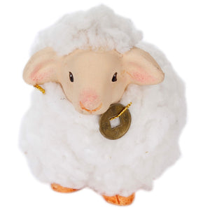 Art.1030 Borrego Cerámica Con Moneda