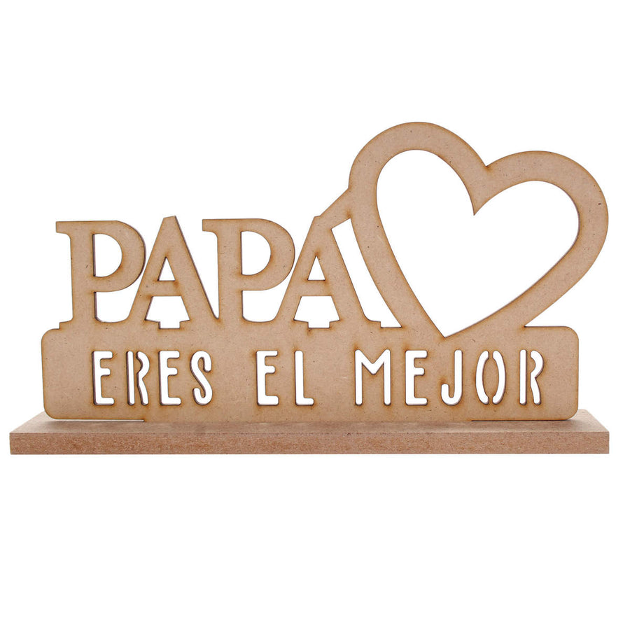 Art.10307 Letpapa Eres El Mejor13x23.5cm