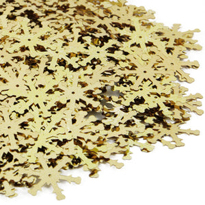 Art.10394 Lentejuela Copo de Nieve Metal