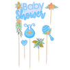 Fantasías Miguel Art.10413 Adorno Pick Baby Shower Color  6pz