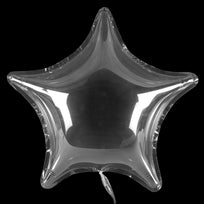 Art.10445 Globo Estrella Transparente 43x51cm 1pz