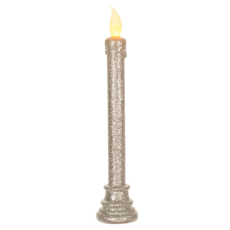 Art.10458 Velas Diamat 25cm C/Luz B/2pza