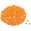 Fantasías Miguel Art.10470 Cuenta Facetada 6mm 1000pz Naranja Tran