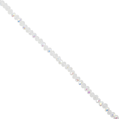 Fantasías Miguel Art.10507 Cuenta Rondel 3x2mm Hilo 31cm (aprox 121pz)