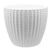 Fantasías Miguel Art.10532 Base Fina Cerámica Blanca 14x16x10.5cm 1pz