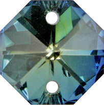 Art.10608 Octagon Colores Con Plata 2 Orificios