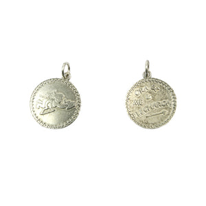 Art.10631 Medallas Vida Grande Plata