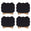 Fantasías Miguel Art.10676 Mini Pizarrón Con Atril 7x9x4cm 4pz Negro