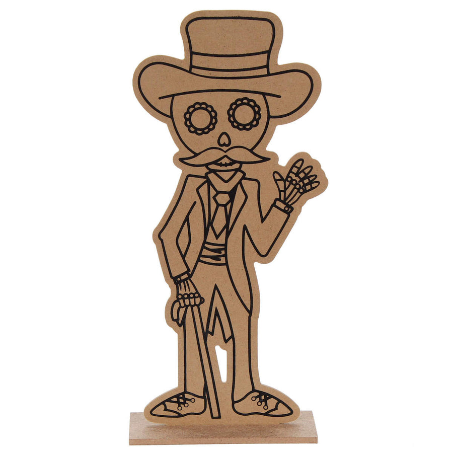 Art.10702 Catrina Caricat Serig 30x15cm