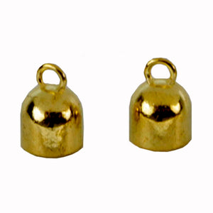 CASQUILLO DE METAL 10MM B/50PZ color Oro