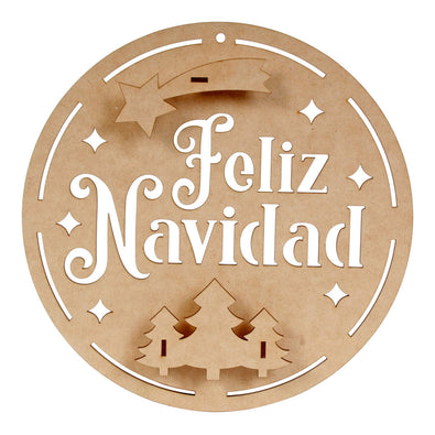 Fantasías Miguel Art.10826 Esfera Navidad 3D 25cm 1pz