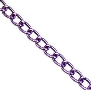 Art.10980 Cadena De Aluminio Varios Colores