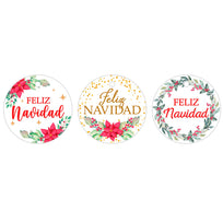 Art.10993 Tarjeta Navidad Redonda