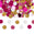 Fantasías Miguel Art.10995 Lentejuela Decorativa Redonda 10mm 10g Rosa Multi