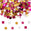 Fantasías Miguel Art.10998 Lentejuela Decorativa Cuadrada 6mm 10g Rosa Multi