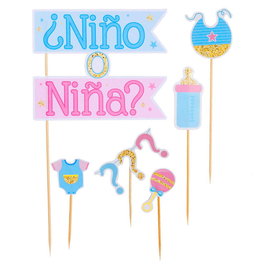 Art.11055 Adorno Pick Es Niño o Niña