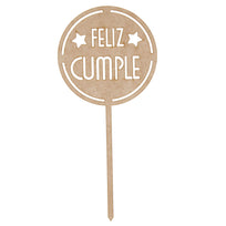 Art.11093 Pick Circ Cumple Estre 26x12cm