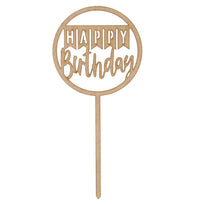 Art.11116 Pick Circ Bande Happy 26x12cm