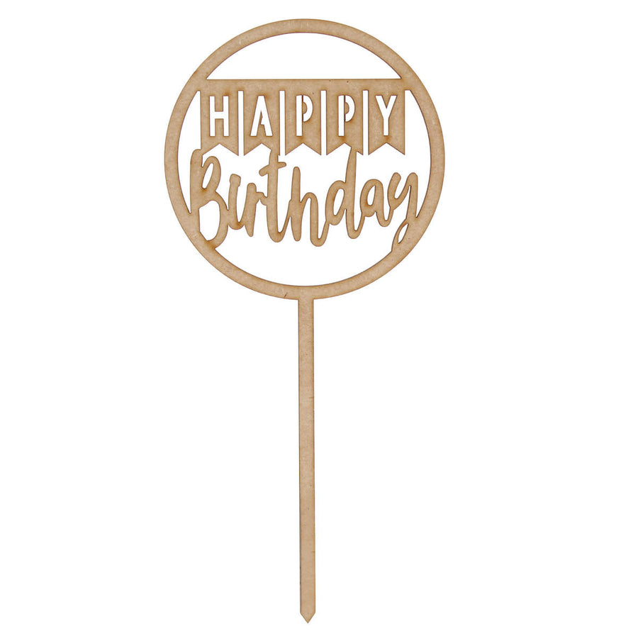 Art.11116 Pick Circ Bande Happy 26x12cm