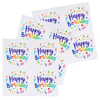 Art.11126 Calcomanía Happy Birthday