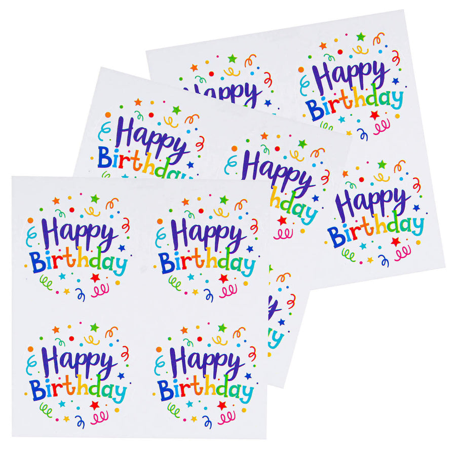 Art.11126 Calcomanía Happy Birthday