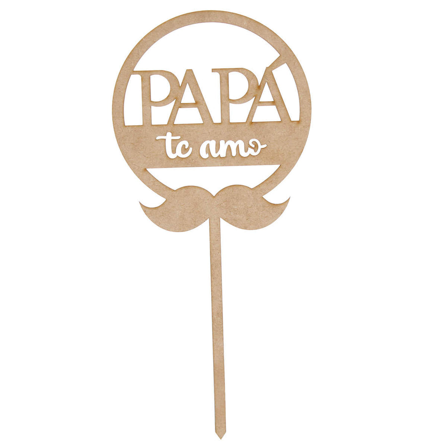 Art.11127 Pick Circ Papa Te Amo 26x12cm