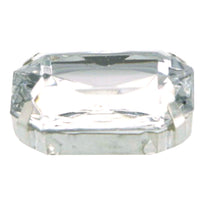Art.11237 Piedra Acrílica Con Casquillo Rectangular