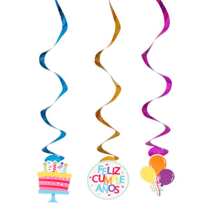 Art.11475 Espirales Feliz Cumpleaños