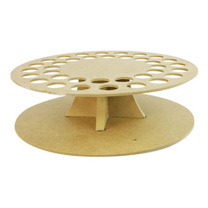 Art.1211 Base Para Tubos Redondo 26 Perforaciones