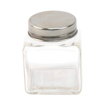 Art.1259 Frasco Cubo Con Tapa Metálica aprox. 100ml
