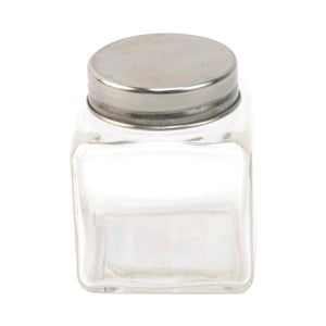 Art.1259 Frasco Cubo Con Tapa Metálica aprox. 100ml