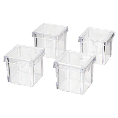 Fantasías Miguel Art.1365 Caja De Plástico Cubo 3x3.3cm 4pz