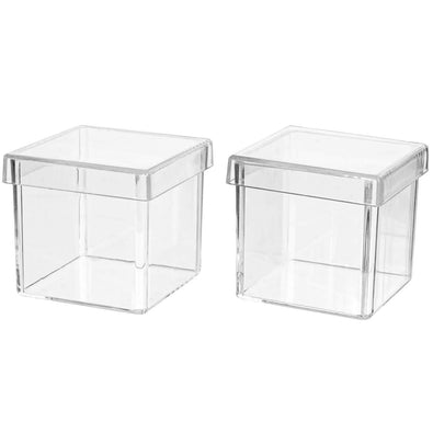 Fantasías Miguel Art.1366 Caja Cubo Plástico 4x4.5cm 2pz