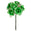 Fantasías Miguel Art.164 Ramito X6 Flores De Papel 12cm 1pz Verde