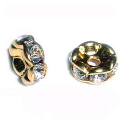 Fantasías Miguel Art.1641 Rondel Piedra 6mm 10pz