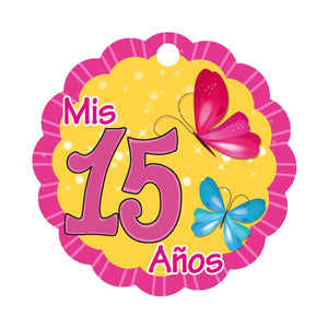 Art.1950 Tarjeta 15 Años Mariposa