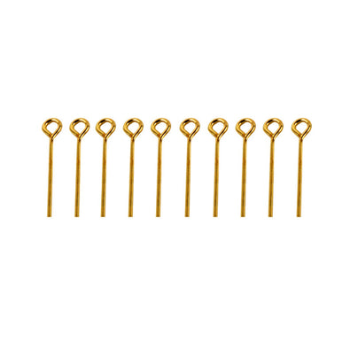 Fantasías Miguel Art.2074 Alfiler De Engarce Con Argolla 1in (2.5 cm) 10g (aprx 95pz)