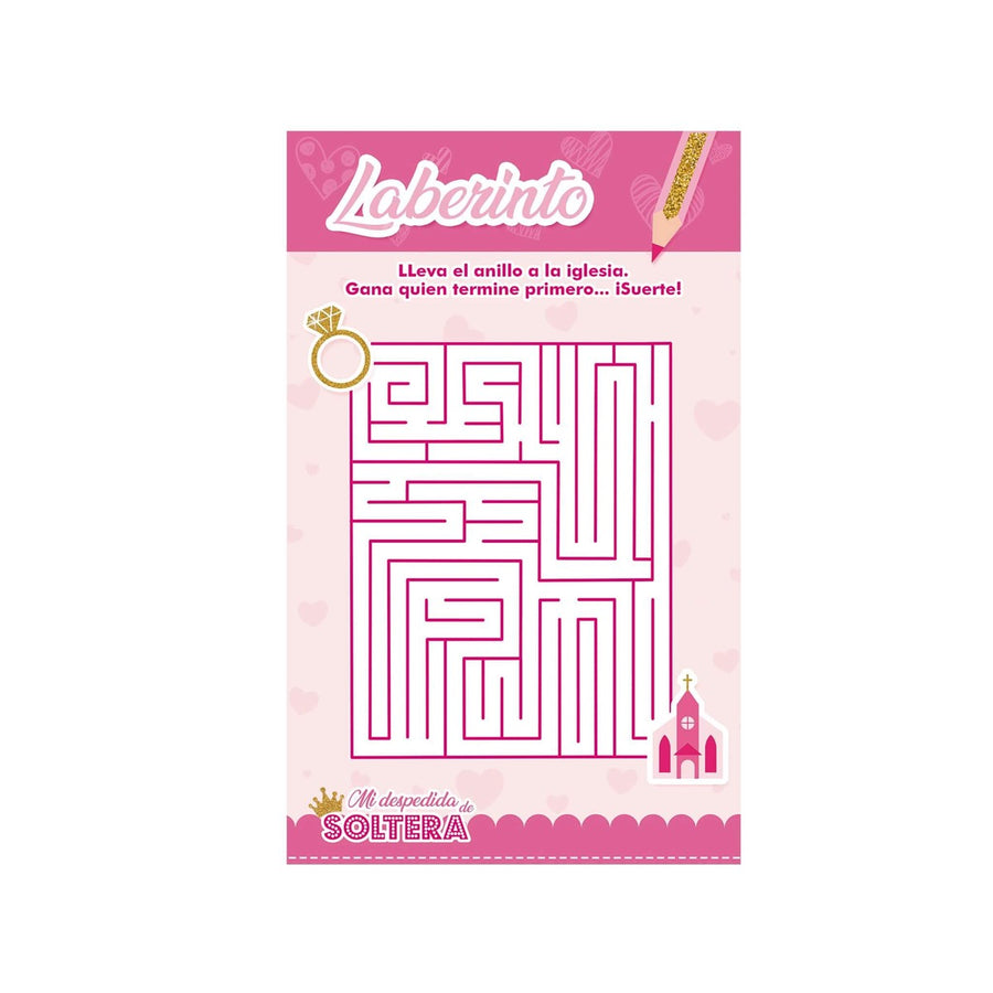 Art.2153 Juego Despedida Laberinto