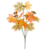 Art.232 Ramo Otoñal Hoja De Maple X5